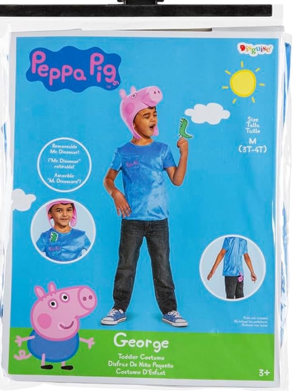 Disguise George Pig Costume Peppa Pig